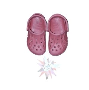 Crocs sandals red size 7